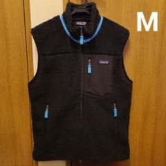極美品M パタゴニア レトロX ベスト ブラック Pitch Blue - メルカリ