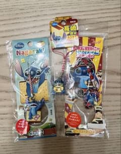 スティッチ 長崎 大阪 限定ストラップセット - メルカリ