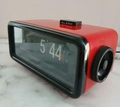 SEIKO パタパタ時計 DP692T 赤と黒 昭和レトロ 50/60Hz - メルカリ