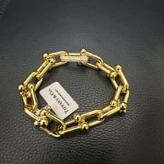 Ice89】Luxury Link Bracelet ゴールドブレスレット - メルカリ