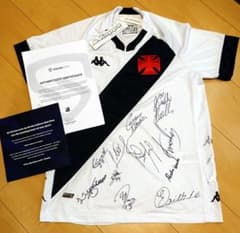 希少】CR バスコ・ダ・ガマ 選手直筆サイン入りユニフォーム - メルカリ