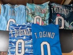 激レア千葉ロッテ #0 荻野選手 マリフェス、サマフェス サイズL 5枚