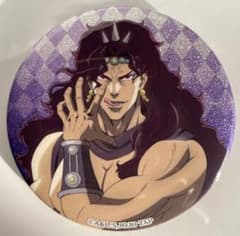 ジョジョ ワールドQ 75mmグリッター缶バッジ カーズ - メルカリ