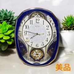 美品】Small World リズムメロディからくり電波時計 スモールワールド