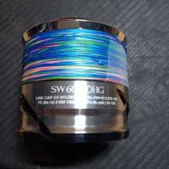 21ツインパワーSW6000 替えスプール【未使用品】 ライン、ドラグノブ