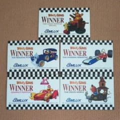 レア 非売品 チキチキマシン猛レース トヨタaMLUX winnerシールセット