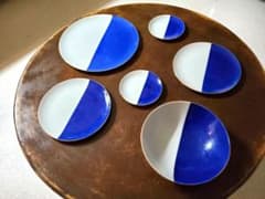 佐藤可士和 × KIHARA PLATE & BOWL（ハーフ)美品 5枚&1つ - メルカリ