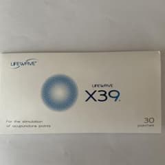 ライフウェーブLIFEWAVE X39 新品30枚入り2パック➕15枚おまけ3枚