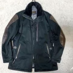 美品 max fritz MFJ-1457 コットン レザー切替ジャケット 50 - メルカリ