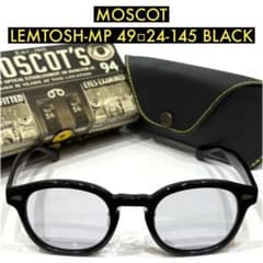 極美品】日本限定 モスコット レムトッシュ 49ブラック グレーネイビー