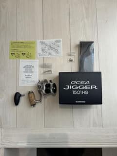 17オシアジガー1501HGハンドルノブコルクカスタム - メルカリ