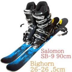 メンズショートスキーセット ファンスキー Salomon 26-26 .5cm