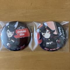 一番くじ ホロライブ ～Villain Style～大神ミオ 缶バッジ - メルカリ