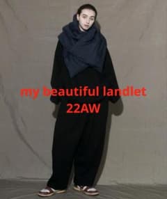 22AW my beautiful landlet 河田ダウンストール】 - メルカリ