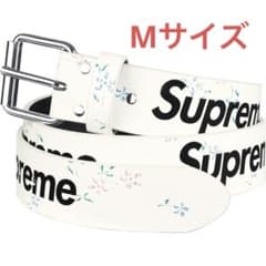 Supreme Repeat Leather Belt 25FW Floral - メルカリ