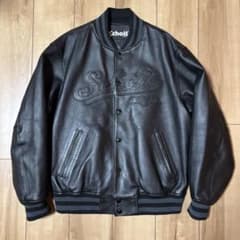 makoto様専用 Schott フルレザー スタジアムジャケット ブラック