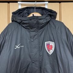 レア支給品？☆京都サンガ ダウンベンチコート 厳寒の秋春制対策 百年