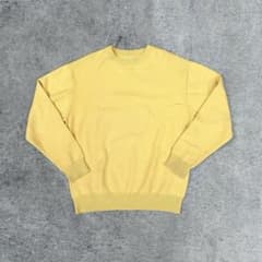 Yonetomi リジッドカシミヤ ニット YELLOW 3 - メルカリ