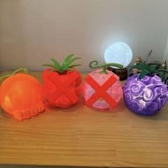 ワンピース 悪魔の実ルームライト 3個 - メルカリ