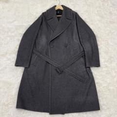 キムタク着用 Hevo BRINDISI タイロッケンコート ベルテッド グレー