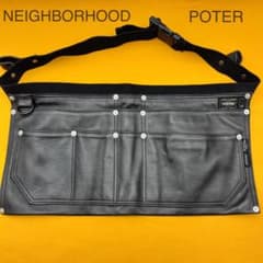 NEIGHBORHOOD ポーター レザー エプロン ネイバーフッド ネイバー
