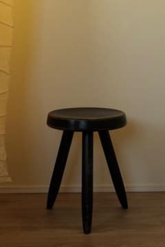 希少 シャルロットペリアン Berger Stool ASH - メルカリ