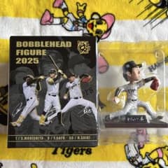阪神タイガース 才木投手 2025 ボブルヘッド フィギュア 甲子園 - メルカリ