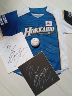 大谷翔平 直筆サインユニフォーム、直筆サインボール、直筆サイン色紙