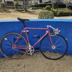 ウメザワ 競輪 ピスト 540 njs 110エンド フレームセット - メルカリ