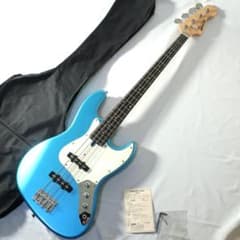 Bacchus BJB-300R エレキベース ブルー ケース付 - メルカリ