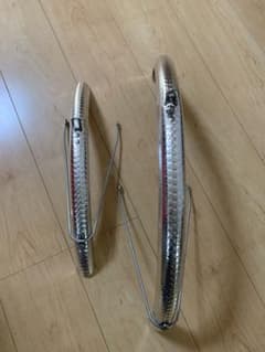 美品）純正ビアンキ Lepre ミニベロ8 亀甲フェンダー 前後セット