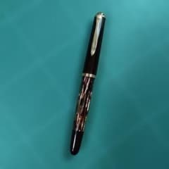 ペリカン 400NN M＆K 茶縞 14C-F 万年筆 - メルカリ