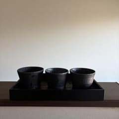 ◻️遠藤素子さん◻️大きめの蕎麦猪口 3点 - メルカリ