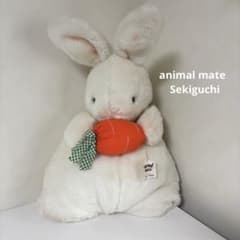 入手困難☆昭和レトロ☆ セキグチ にんじんうさぎ ぬいぐるみ 2L 特大