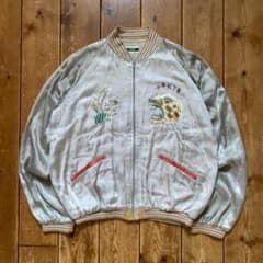 希少! 初期 TOGA トーガ アーカイブス 虎&鷹 東京MAP スカジャン M