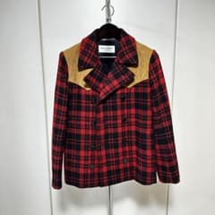 希少42】SAINTLAURENTPARIS サンローラン Pコート芸能人着用 - メルカリ