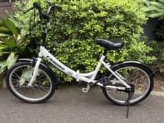 ✨CANORO 折りたたみ自転車 ホワイト 20インチ - メルカリ