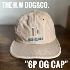 THE H.W DOG&CO. 6P OG CAP beige - メルカリ