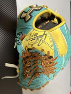 松坂大輔選手使用サイン入り 硬式野球グローブ SH18133 日本製 プロ