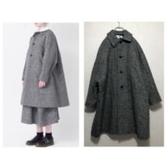 2018AWコムデギャルソンコムデギャルソンツイード中綿コート - メルカリ