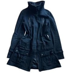 y2k ギミックコート 平成ギャル ダークコア d.i.a系 お姉系 ギャザー