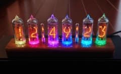 入手困難】ニキシー管時計 IN-14 6本使用 OMNIXIE Nixie - メルカリ