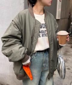 CIAOPANIC TYPY 2WAYボリュームスリーブMA-1ジャケット - メルカリ