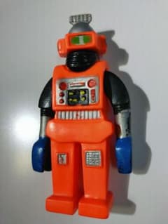 ヒカリトーイ製作所☆宇宙ロボット☆1970年代の希少ソフビフィギュア