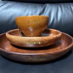 8日までびっくりドンキー ディッシュ皿＆お茶碗 3種セット - メルカリ