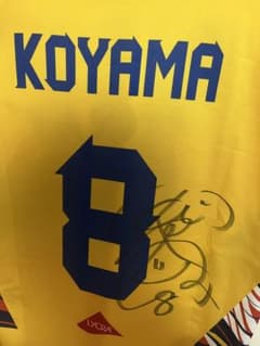 東レアローズ滋賀 ユニフォーム風Tシャツ #8 小山愛実選手 直筆サイン