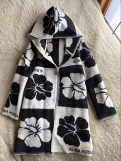 ALBA ROSA アルバローザ 升目 ブランケット ロングコート 希少 - メルカリ