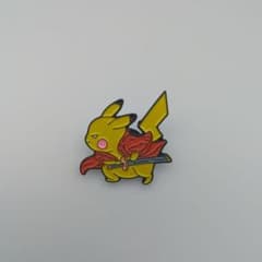 ピンバッジ】2147 ピカチュウ ポケモン 侍 アニメ キャラクター - メルカリ