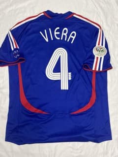 フランス代表 adidas シャツ VIEIRA 4 ユニフォーム - メルカリ