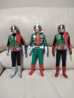 メディコムトイRAH450 仮面ライダー新1号、2号、V3 - メルカリ